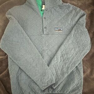 Patagonia Gray Quilted Pullover